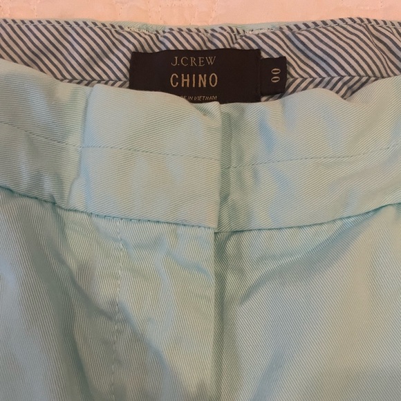 J. Crew chino shorts teal - Picture 3 of 6